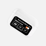 A9pro TWS, Touch Control, LED Display, BRANCO
