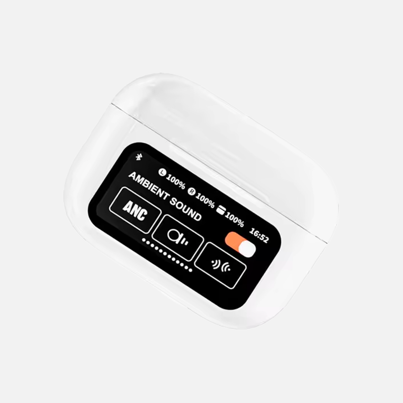 A9pro TWS, Touch Control, LED Display, BRANCO